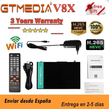 Full HD спутниковый ресивер Gtmedia v8X DVB-S2x-цифра спутниковый телевизионный ресивер gtmedia V7 s2x обновления форма gtmedia v8 nova Поддержка H.265 Встроенный Wi-Fi нет приложения Full HD спутниковый ресивер Gtmedia v8X DVB-S2x-цифра спутниковый телевизионный ресивер gtmedia V7 s2x обновления форма gtmedia v8 nova Поддержка H.265 Встроенный Wi-Fi нет приложения