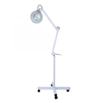 

Magnifying LED Floor Lamp with Stand Flexible Adjustable Height Cold Light Reading Lamp Facial Care Tools