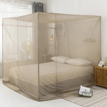 Dossel de cama única em forma de caixa de blindagem emf/rf
