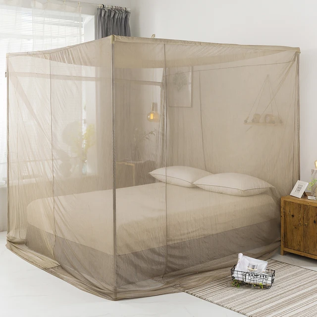 EMF/RF Shielding Canopy - Box Double Bed | U-SILVER