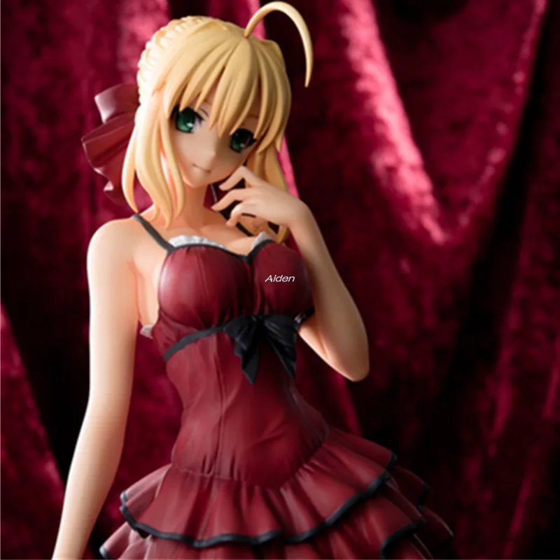 10 "Fate/Экстра статуя Нерон Клавдий Цезарь Огастус Germanicus красный меч 1/6 бюст GK белый узор экшн-модель игрушечная коробка Z2745