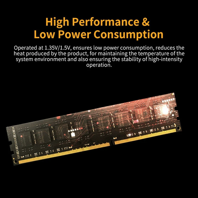 ASint DDR3 8GB Ram 1600MHz настольная память с теплоотводом 240Pin низкая мощность