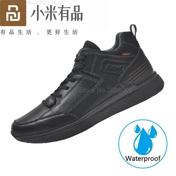 

Youpin Extrek Urban Leisure Waterproof Outdoor Shoes High-quality Cowhide Leather Shoes Breathable Light Comfortable Cushioning