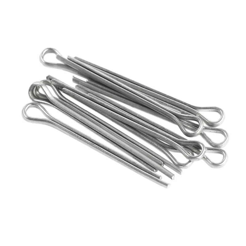 175Pcs Sliver Split Pins Cotter Fixings Assorted Sizes Zinc Plated Steel Hard Case Link Split Cotter Pin high quality