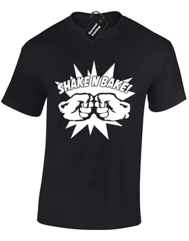 

SHAKE N BAKE MENS T SHIRT FUNNY DESIGN STEP BROTHERS WILL FERRELL TOP S - 5XL