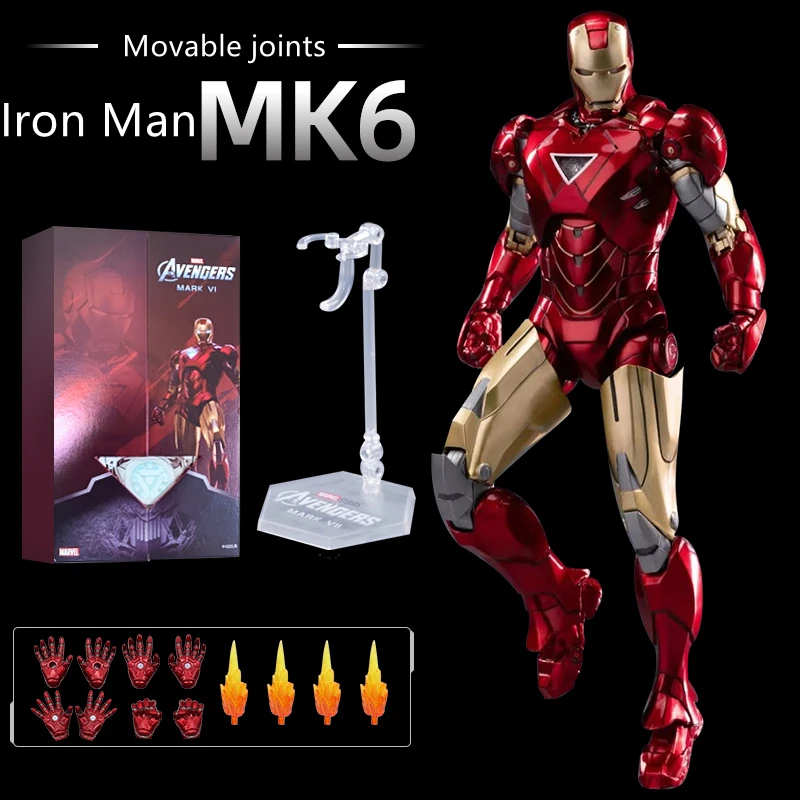 【未開封品】IRON MAN MARK Amazon.com: LonullyMege MK50Ironman Action Figure-7 Inch