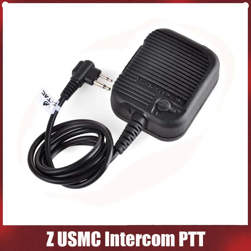 Тактическая гарнитура Z126 zUSMC Intercom PTT, тактическая гарнитура, аксессуары для телефона-0