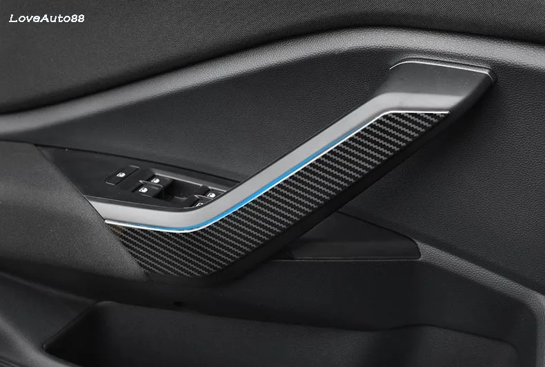 Stainless Steel Inner Door Handle Panel Cover For Volkswagen Jetta 2019 2020