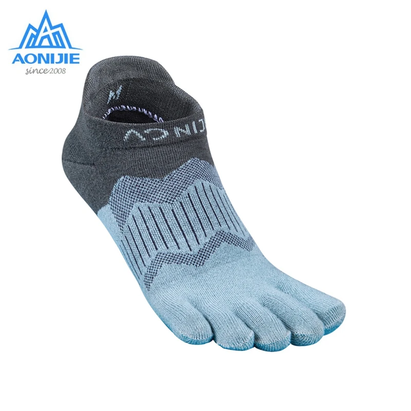 AONIJIE 2Pairs Quick Drying Toe Portable Toesocks Outdoor Camping Hiking Trail Running Jogging E4810 E4806