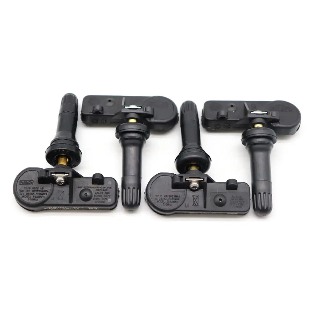 Car TPMS Tire Pressure Monitoring Sensor DE8T-1A180-AA For Ford Fiesta Flex Focus Fusion Mustang Taurus Escape 2009- 315mhz - Цвет: 4PCS