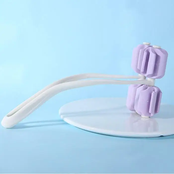 Portable Manual Face Massager For Women Make Up 2 Roller Face Body Shaping Lifting Slimming V Shape Face Lift Tools Massager