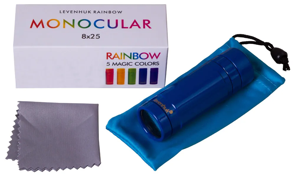 Монокуляр Levenhuk Rainbow 8x25 Blue Wave