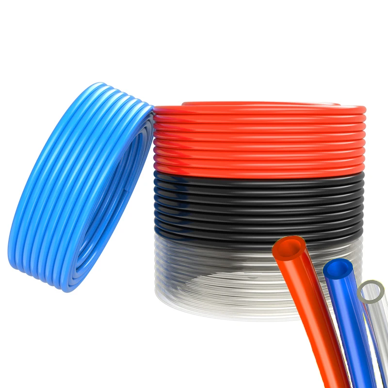 Air Compressor Hose Pneumatic Tube 1m pneumatic hose pu pipe 4 * 2.5 mm 6 * 4 mm 8 5 10 6.5 12 8 14 10 16 12 air tube compressor hose
