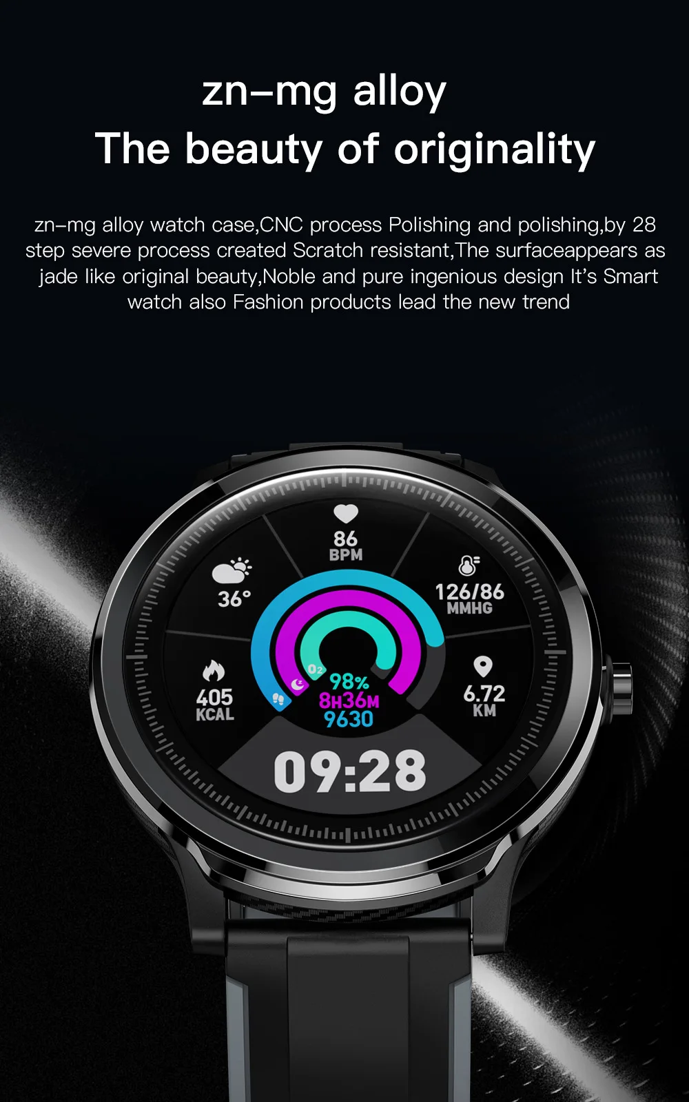SN80 Смарт-часы электронный IP68 Водонепроницаемый Gps Пульс кровяное давление спортивные смарт-браслет технология устройства износ