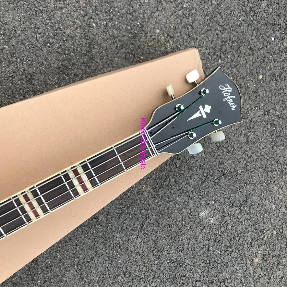 Тонкий корпус Hofner bass htc-500/7-SB Staple-top Tonabnehmer Германия импортное оборудование тонкая линия Hofner htc 500/7 электрический бас