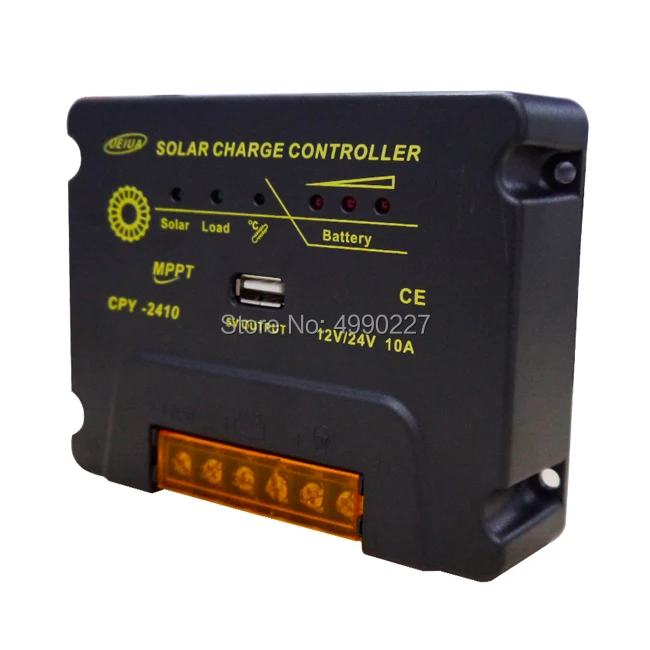 12V24V 20A ML2420 Автомобильная MPPT Контроллер заряда с ЖК-дисплеем регулятор солнечного зарядного устройства макс pv вход напряжение 100 в