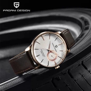 

Men's Watch PAGANI Design Simple Military Quartz Wristwatch Luxury Brand 100M Waterproof Business Male Watches Relogio Masculino