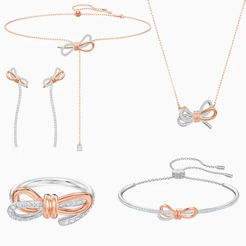 

SWA 2020 New Sweet And Charming Lifelong Bow, Exquisite Hot-selling Bow Jewels For Girlfriend's Most Romantic Birthday Gift