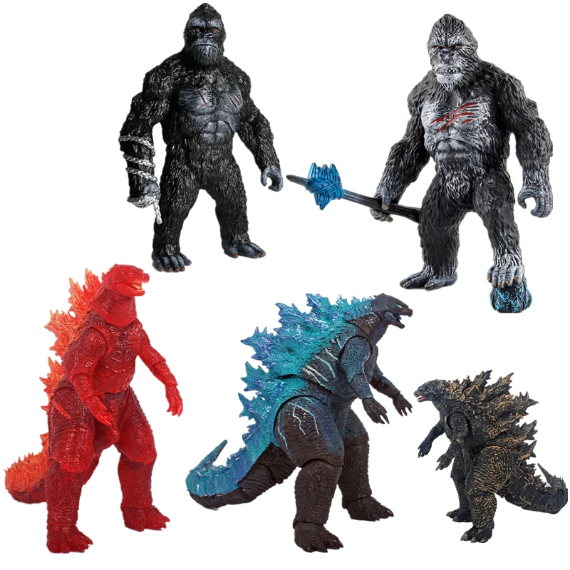Модель из фильма Red Lotus Godzilla 2019 подвижная модель король монстров ПВХ игрушка в