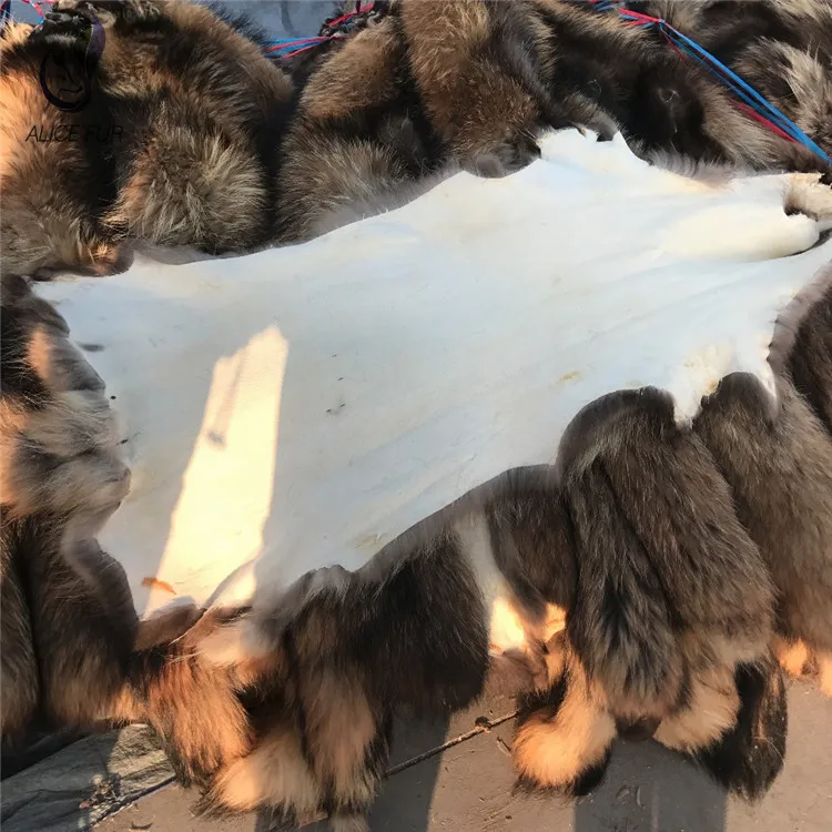 Fabrika Fiyat Gercek Dogal Rakun Kurk Derileri Fur Skin Raccoon Skinskin Fur Aliexpress