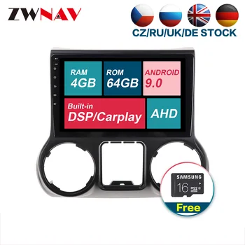 

With carplay DSP Android 9.0 Car Multimedia player unit For Jeep Compass 2010-2016 Radio stereo free GPS map touch screen