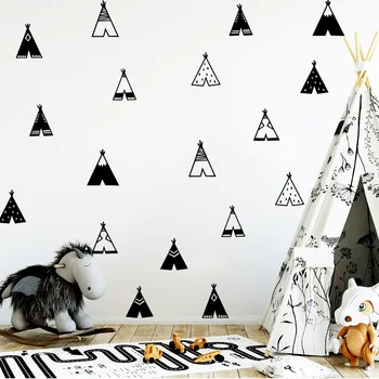 

Custom Tribal Forest Wall Sticker Removable Wall Stickers Diy Wallpaper For Kids Room Decoration Sticker Mural