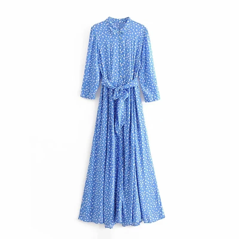 JXYSY, зимнее платье, женское, в английском стиле, элегантное, с принтом, на талии, с поясом, vestidos de fiesta de noche vestidos, макси платье, вечерние, для женщин