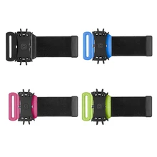 Elenxs 360 Вращающийся держатель для мобильного телефона Спорт на открытом воздухе бег мобильный телефон браслет-держатель