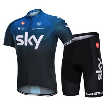 

Summer Cycling Jersey Set Men Women Mountain Bike Clothes Short Sleeve Jersey Breathable MTB Bicycle Riding Sportswear SuitY0267