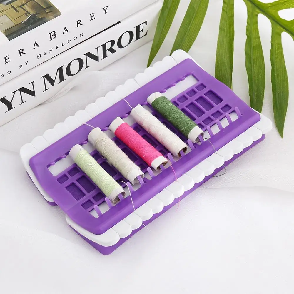 Embroidery Floss Organizer 30 Positions Thread Organizers Floss Organizer Embroidery Kit Cross Stitch Tool Plastic & Foam
