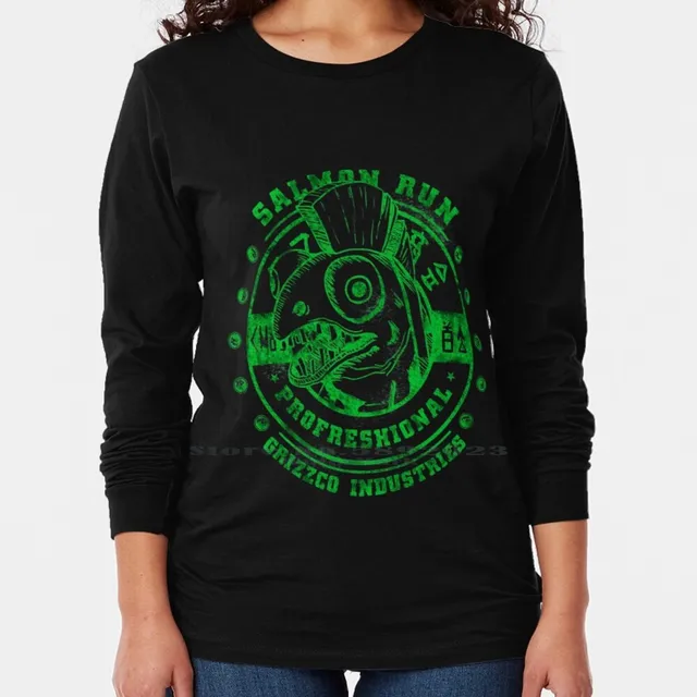 Splatoon 2 Salmon Run Long Sleeve T 