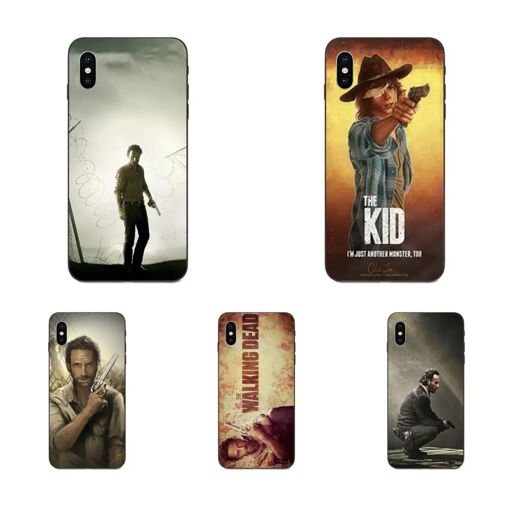 Чехол Sheriff Grimes Walking Dead для huawei mate 9 10 20 P8 P9 P10 P20 P30 Lite Mini Play Pro P smart Plus Z 2017 2019 | Мобильные