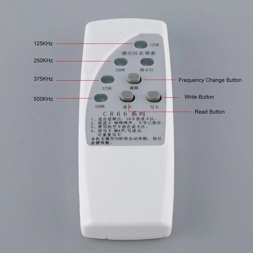 CR66 ручной Rfid считыватель копировальный Nfc считыватель модуль Rfid 125 Kc Rfid Программист Дубликатор частоты Acr122u дверной ключ писатель