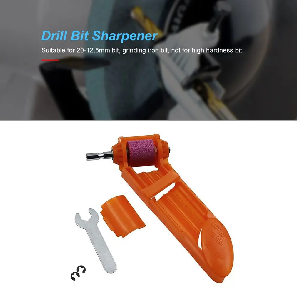 Portable Electric Drill Bit Sharpener Corundum Grind Wheel Diamond Bit Sharpening Tool Power Auxiliary Tool