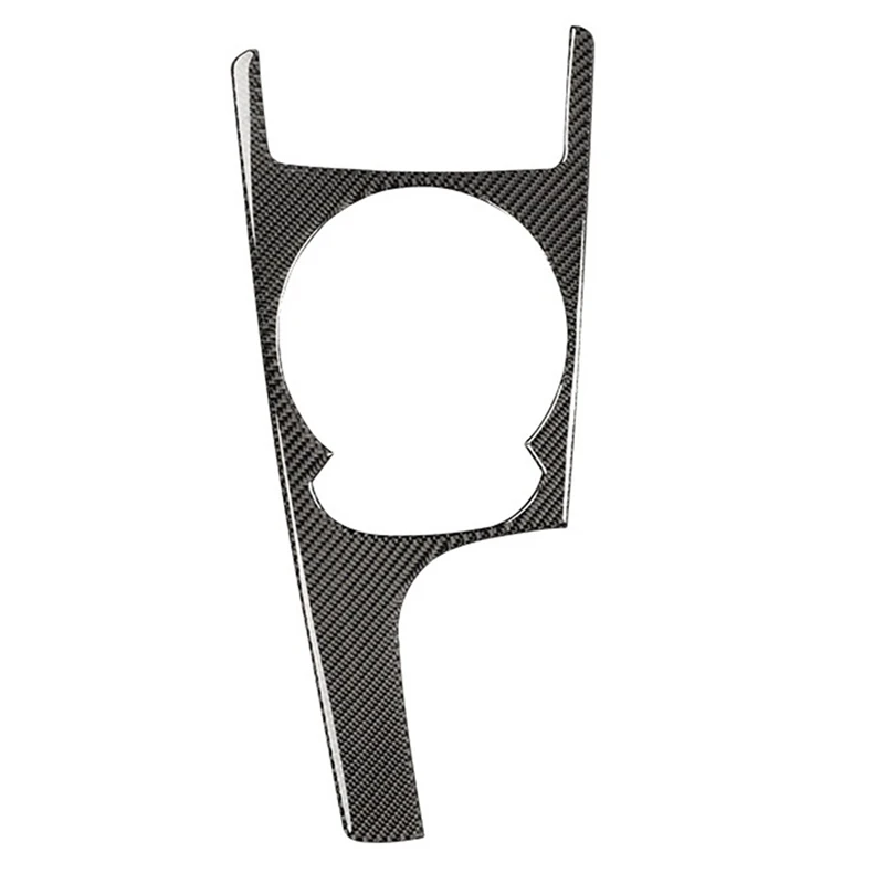 

Car Gears Shift Panel Sticker Decoration Trim for TT 2008-2014 RHD Carbon Fiber