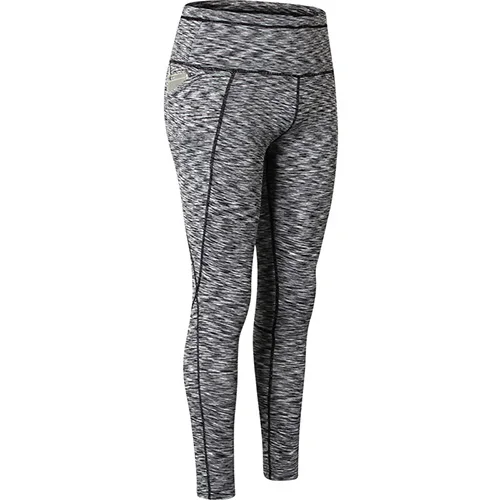 light gray Женские сексуальные штаны для йоги с карманами быстрая спортивная одежда эластичные брюки с высокой посадкой Брюки для фитнес-зала тренировки бег жесткий Спорт Леггинсы - Цвет: light gray