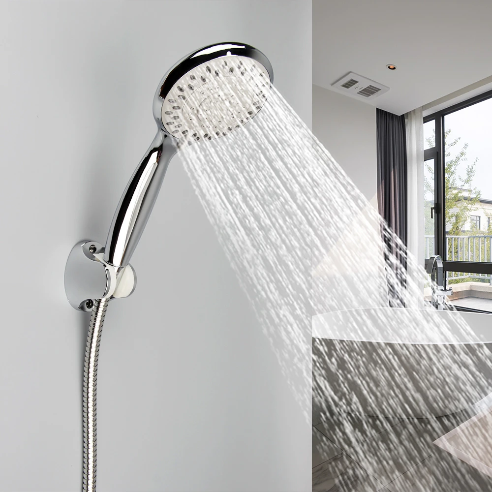 5 Setting High Quality Bath Shower Spray Head Handheld Shower Head Bathroom Shower Fixtures Showerheads Shower Heads Aliexpress