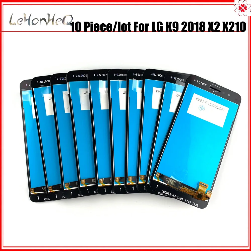 10 шт./лот ЖК-дисплей для LG K9 X210EM X210K X210L X210S X210NMW кодирующий преобразователь