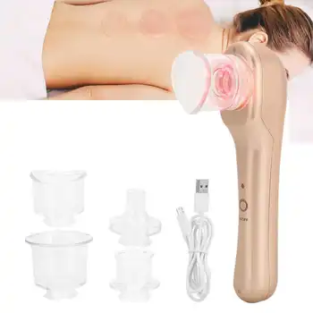 

Health Care Electric Gua Sha Scraping Vacuum Cup Therapy Lymphatic Detoxification Instrument Massage Treatments