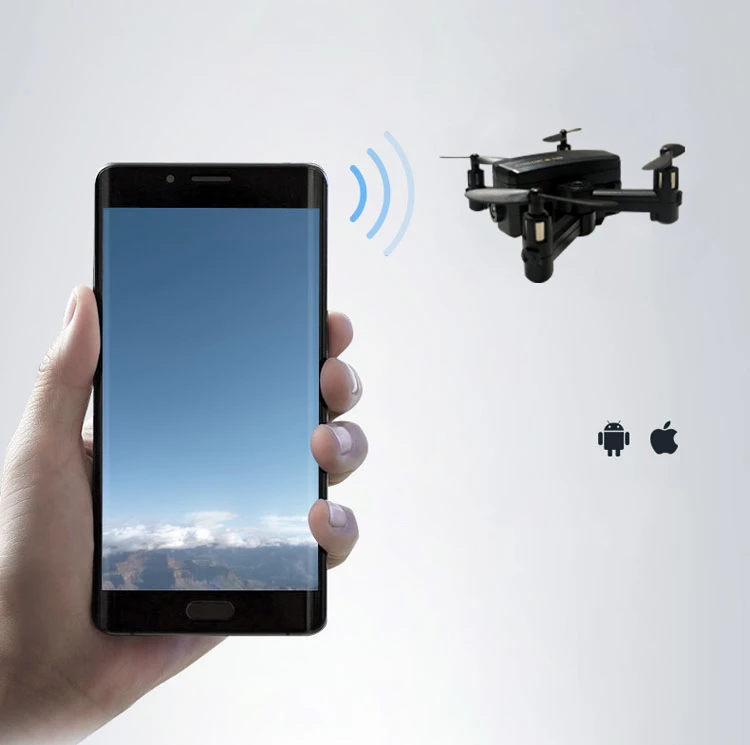 Мини-Дрон аэрофотосъемка складной Дрон wifi передача HD Антенна позиционирование Интеллектуальный четырехосный самолет вертолет