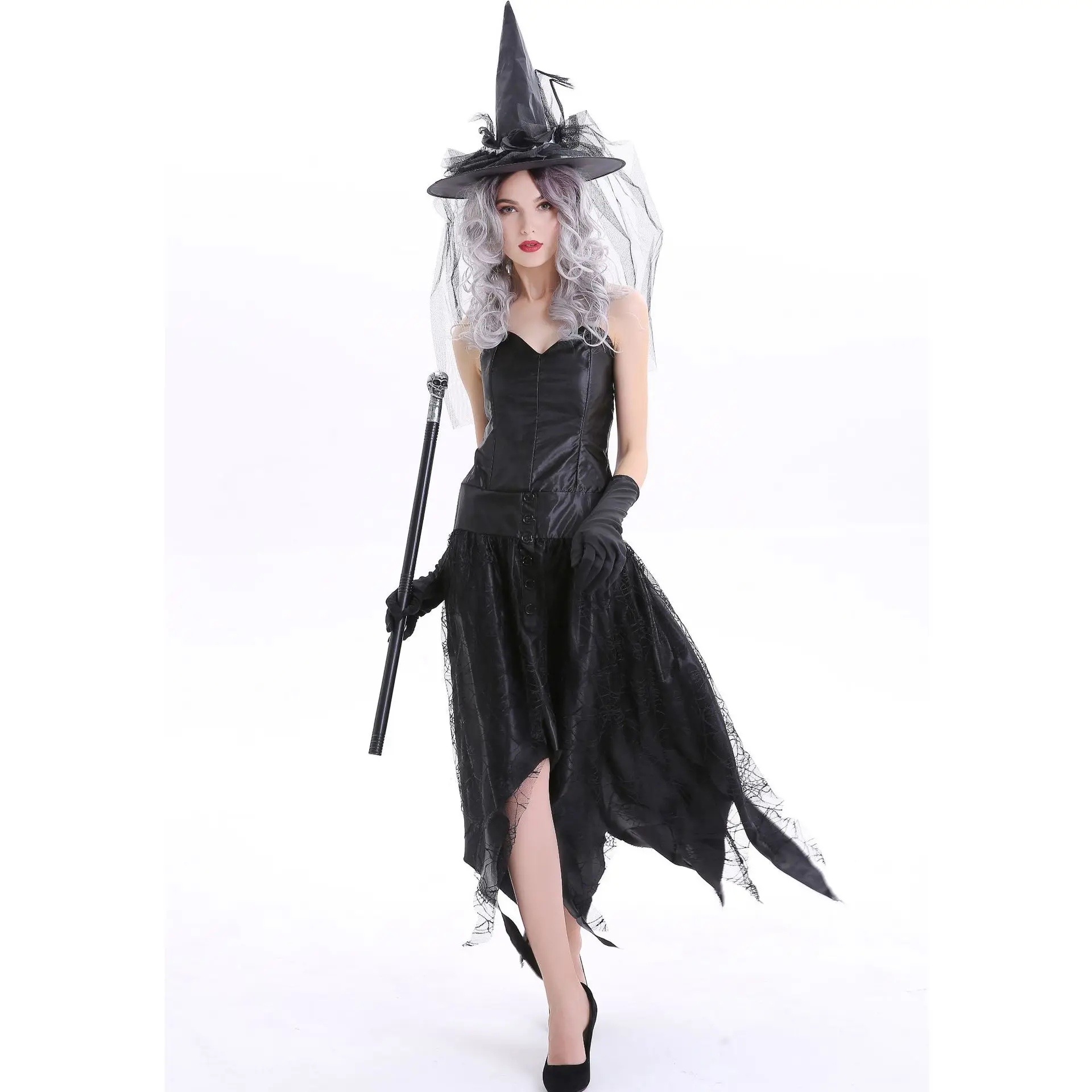 

Halloween Clothing Women's Witch Suit