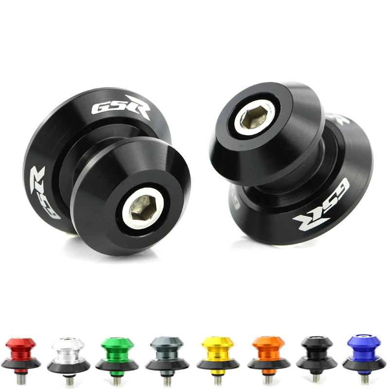 

Swing Arm Sliders Spools Stand Bobbins For Suzuki GSR 400 2008-2016 GSR1000 2015-2019 CNC Aluminum Alloy