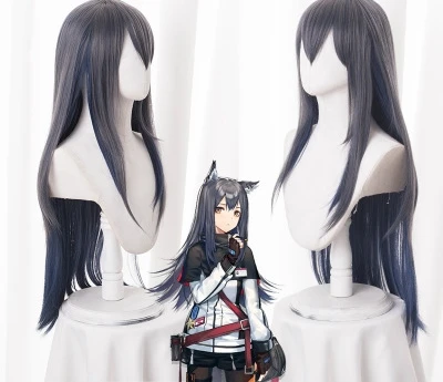 Парики для косплея из игры Arknights, Техасский парик для косплея, термостойкий синтетический парик, волосы для Хэллоуина, карнавальные, вечерние, аниме, косплей парик