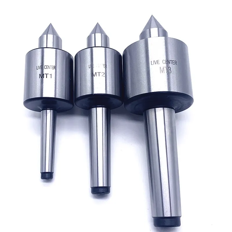 High Quality MT1 MT2 MT3 Precision Steel Rotary Center Lathe Movable Center Cone Cutter Rotary Milling Machine Accessories