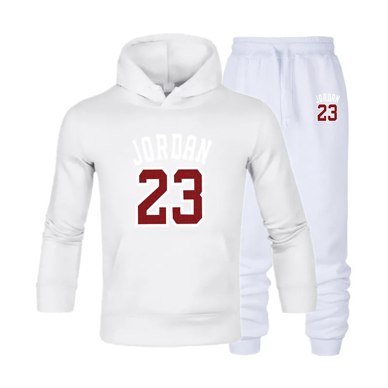 Бренд, новая мода JORDAN 23, мужская спортивная одежда с принтом, мужские толстовки, пуловер в стиле хип-хоп, мужской спортивный костюм, толстовки, одежда - Цвет: white