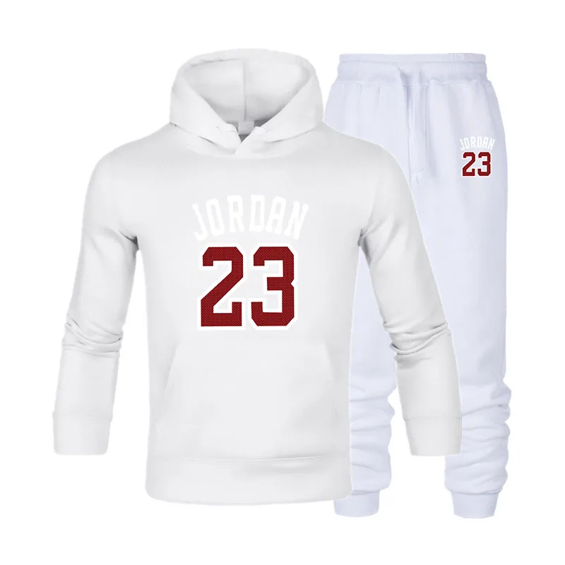 white Бренд, новая мода JORDAN 23, мужская спортивная одежда с принтом, мужские толстовки, пуловер в стиле хип-хоп, мужской спортивный костюм, толстовки, одежда - Цвет: white