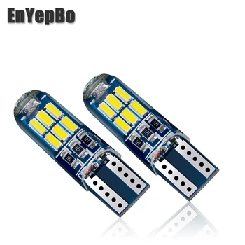 

2Pcs Car Lights T10 W5W 194 bulb Clearance Light For Opel Agila Zafira Vectra Astra Canbus Side Parking Lamp Car Marker bulb 12V