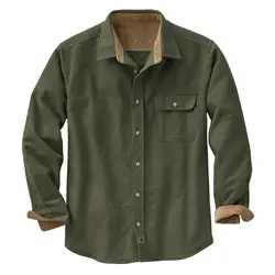 Хлопковая фланелевая рубашка ArmyGreen Мужские Военные рубашки для прогулок длинная футболка без рукавов Camisa Masculina Slim Fit Осенняя брендовая