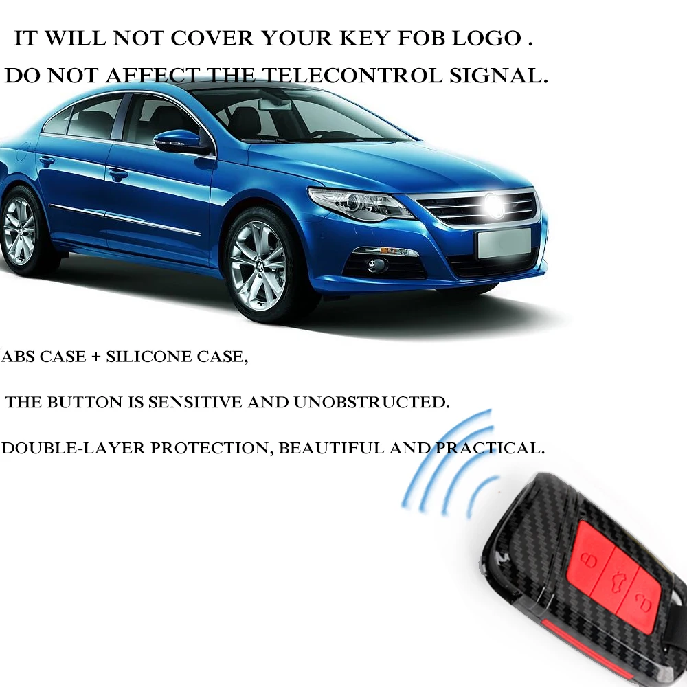 1 комплект ABS пульт дистанционного ключа автомобиля чехол Корпус fob для Skoda Octavia A7 ключ крышка Держатель для v w Polo golf 7 MK7 автомобильный Стайлинг