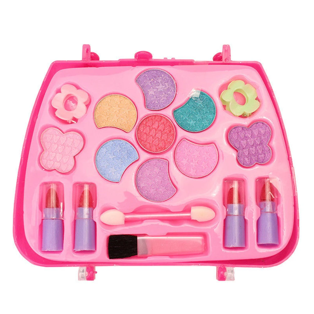 Mayor Pebish Extra Juego de caja de maquillaje para chicas, juego de maquillaje para fiestas,  juego de maquillaje para niñas, juego de cosméticos de viaje de princesa,  juegos de simulación para niñas TSLM1|Sets de maquillaje| -